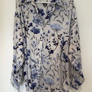 Favorite Daughter Ex-Boyfriend Floral Button Down Shirt